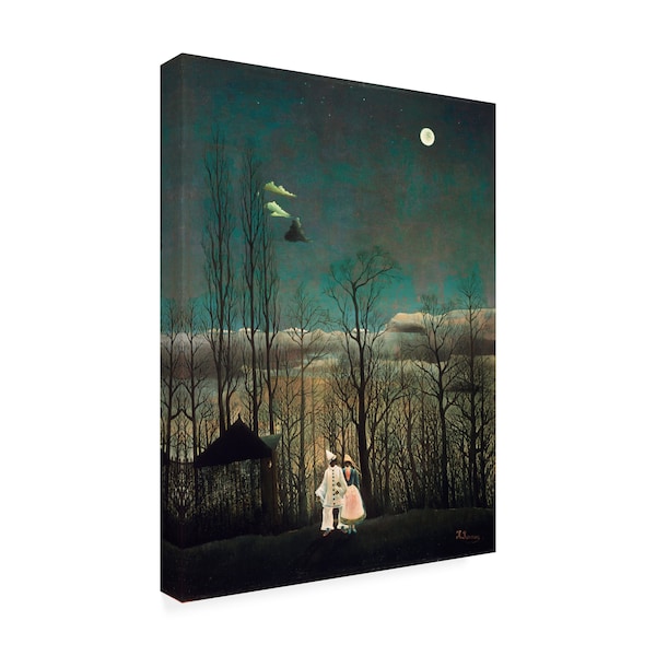 Rousseau 'Carnival Evening' Canvas Art,18x24